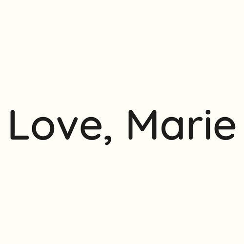 Love Marie Skincare logo