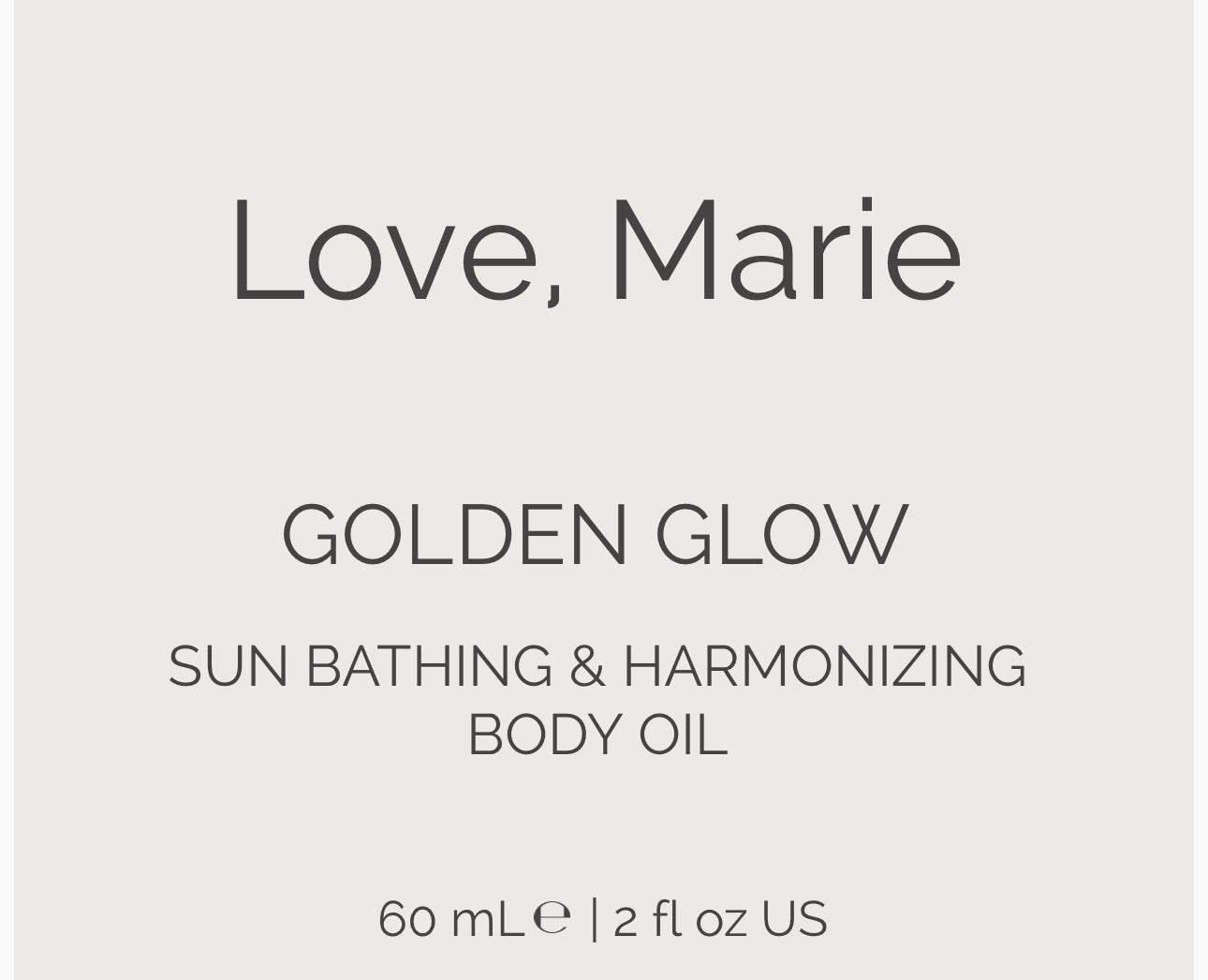 Golden Glow Body Oil